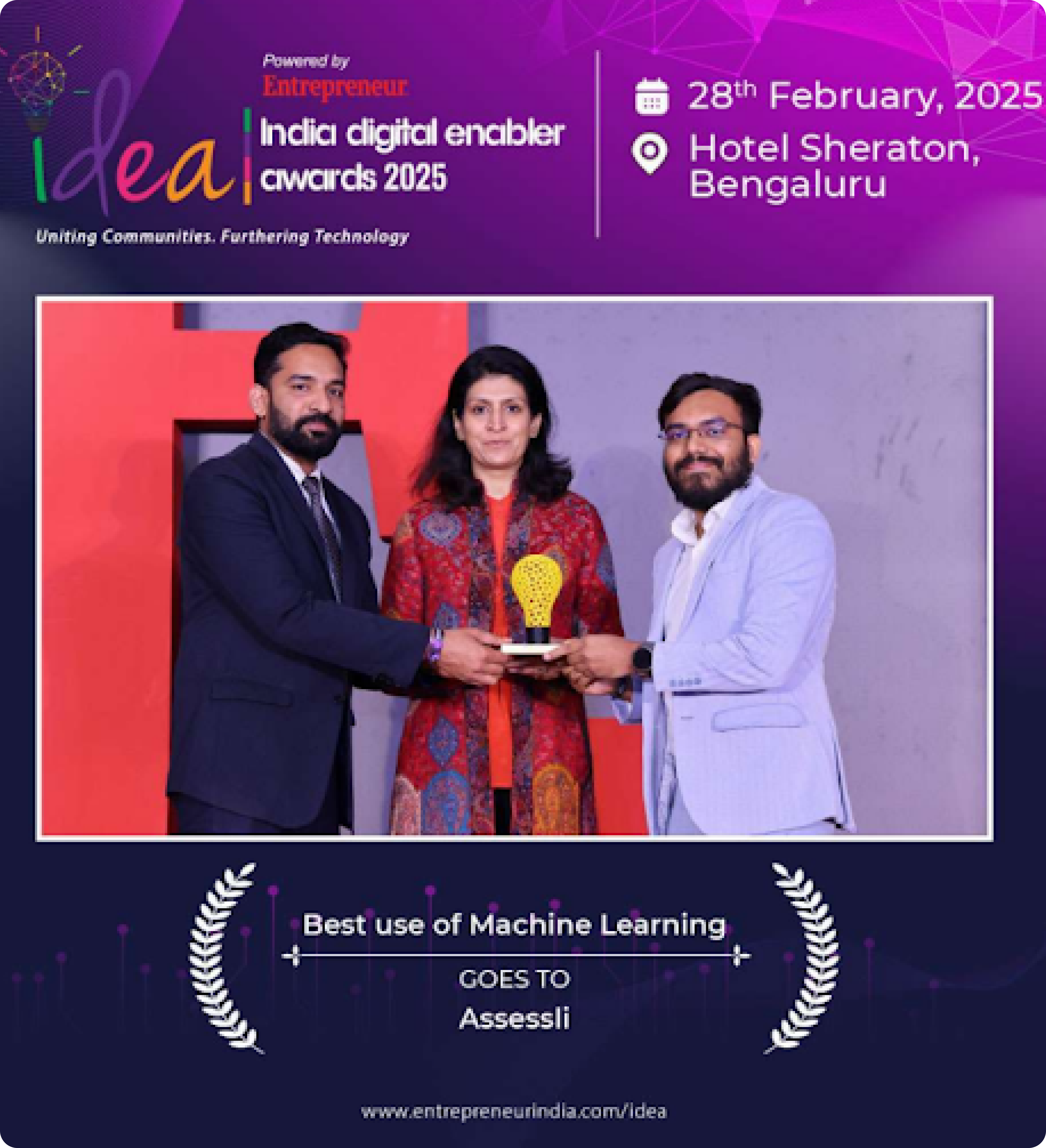 India Digital Enabler Award by Entrepreneur India